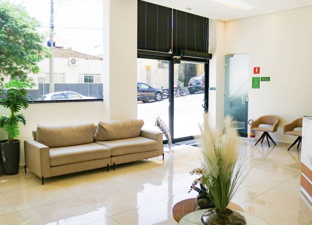 Recepção da escola
