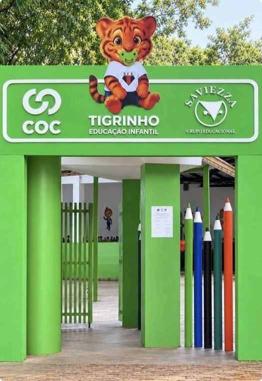 Entrada do COC Tigrinho